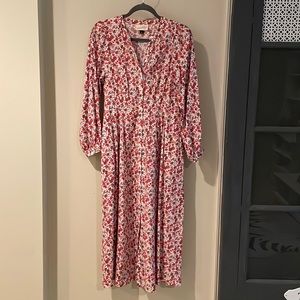 Prairie style maxi dress